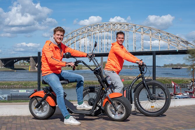 2 hour Private E-Chopper Tour in Nijmegen - Nijmegen-Centrum on the Waalkade: riverfront city views without the stress