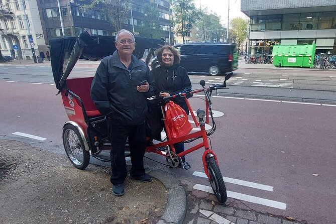 2 Hours Private Amsterdam Rickshaw Tour - De Gooyer Windmill and De 9 Straatjes: classic Dutch flavor beyond the big squares