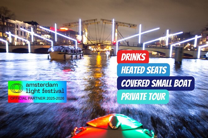 90-min Amsterdam Light Festival Tour - Key highlights to look for