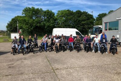 A day of solex riding on Texel - The ride plan: how your Texel loop usually feels