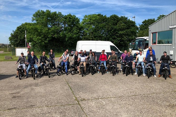 A day of solex riding on Texel - The ride plan: how your Texel loop usually feels