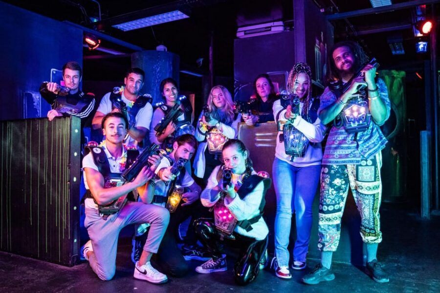 Aloha Amsterdam: Laser Tag Experience - The underground arena under a bridge: where the game lives