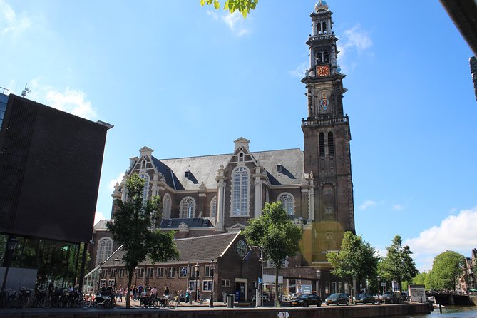 Amsterdam 3 hrs Bike Tour – live guide En/Fr/De/Nl/Sp - Anne Frank House area: moving, but plan your tickets separately