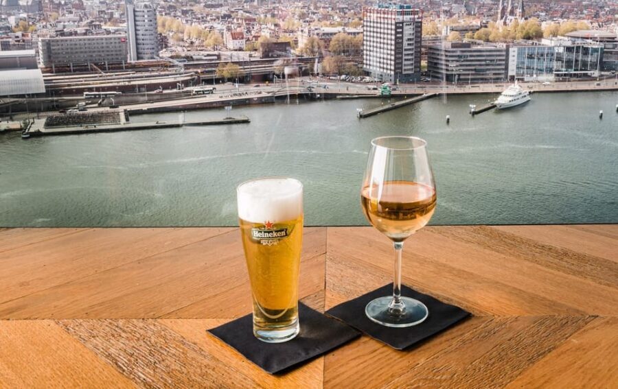 Amsterdam: A'DAM Lookout Entry Ticket with 1 drink - Getting to A’DAM Lookout: the ferry approach that saves time