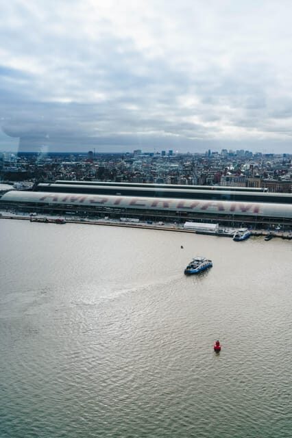 Amsterdam: A'DAM Lookout Entry Ticket with 1 drink - Over the Edge swing and Amsterdam VR: the add-ons that change the day