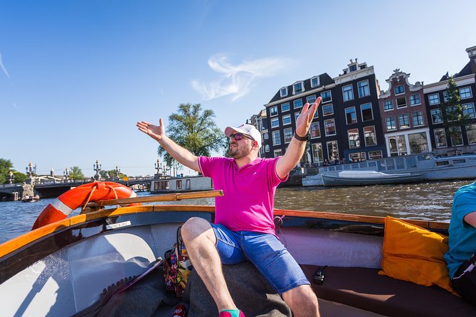 Amsterdam All-Inclusive 90-Minutes Heated Cruise by Captain Jack - Your Canal Route: from the Rijksmuseum dock to UNESCO canal-ring streets