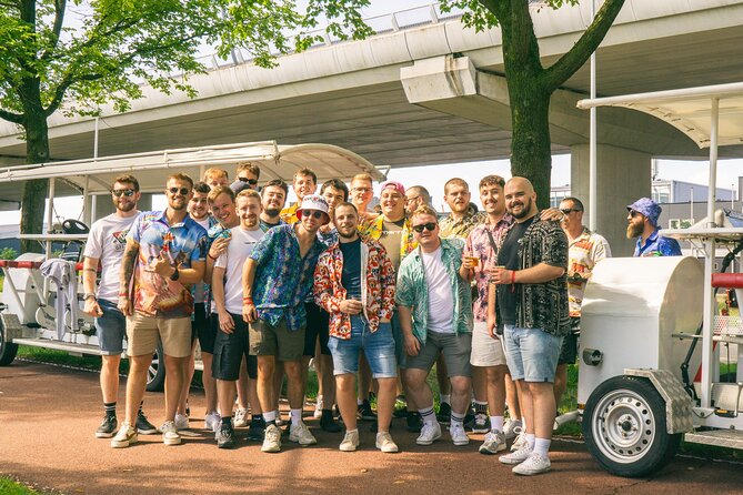 Amsterdam Beer Bike Blast Private Tour - With Beer On Tap - Beer on tap and fizzy wine: the point is to keep you stocked