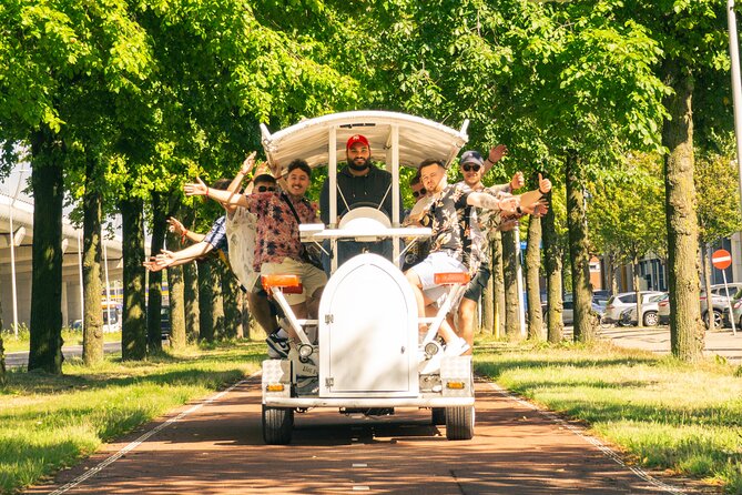 Amsterdam Beer Bike Blast Private Tour - With Beer On Tap - What you’ll do during the 75-minute beer bike blast