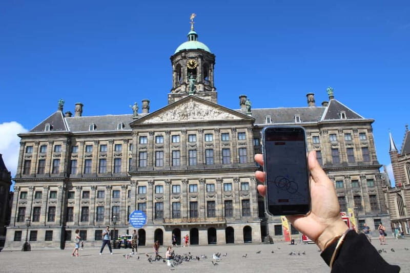 Amsterdam:: Bike Rental with Free Self-Guided Tour - The app route: GPS stories plus safer-feeling streets