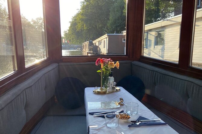 Amsterdam Breakfast Cruise on Private Luxury Boat - Breakfast choices: croissant, classical breakfast, pancakes, or healthy