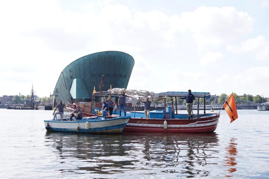 Amsterdam: Canal Cruise on a Wooden Refugee Boat - How the 90 minutes flow along the canals and Amstel
