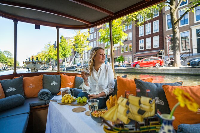 Amsterdam Canal Cruise with Cheese and Wine - Bridge Spotting: Blauwbrug and Magere Brug (Skinny Bridge)