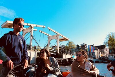 Amsterdam Canal Tour by Open Boat – 90 min Small Group Experience - Getting On Board at Amsterdam Boat Adventures (And How the Boat Works)