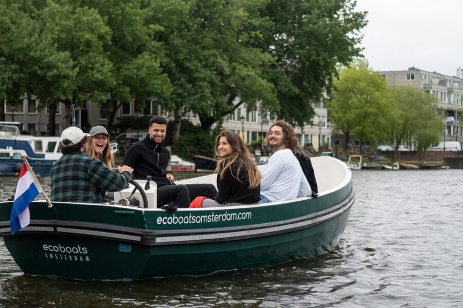 Amsterdam: Captain For a Day 2-Hour Boat Rental - Price and value: $177 per group up to 12