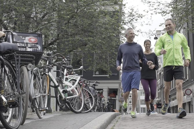 Amsterdam city center run tour - From Rijksmuseum Area to a Canal-First Amsterdam