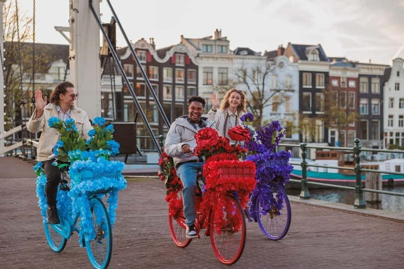 Amsterdam: City Centre, Guided Bike Tour on Flower Bikes - Key highlights worth your time