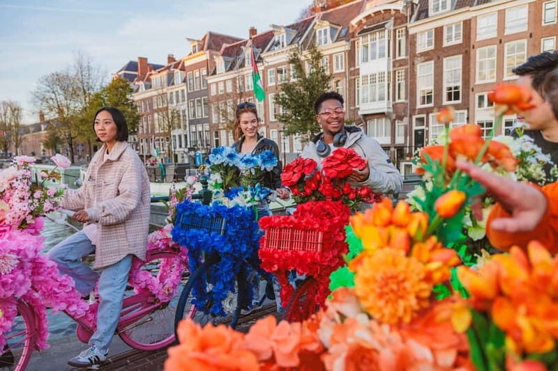 Amsterdam: City Centre, Guided Bike Tour on Flower Bikes - Vondelpark Visit: A Quick Green Pause