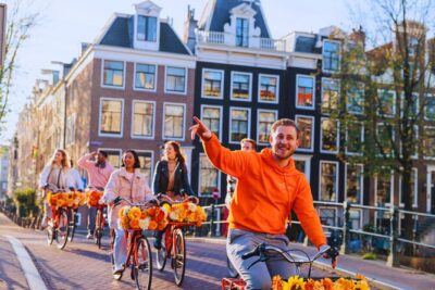 Amsterdam City Top Highlights Guided Bike Tour - Meeting at Nieuwezijds Voorburgwal 101 and Getting Set Up