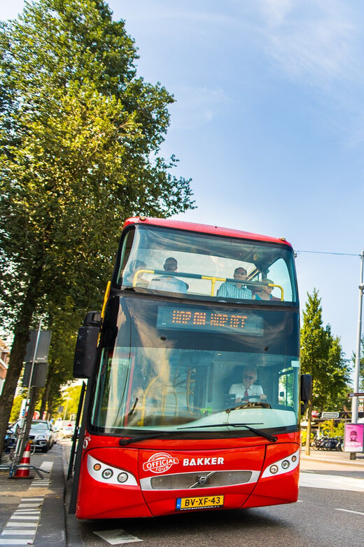 Amsterdam: Combo Rijksmuseum & Hop-On Hop-Off Bus - The bus ride: air-conditioned comfort and glass-roof panoramic views