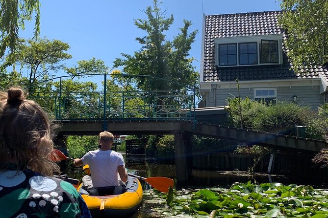 Amsterdam Countryside Bike and Kayak Tour - Watergang: the church break and the kayak through the wetlands