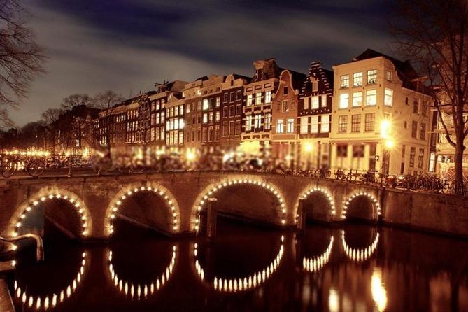 Amsterdam Evening Cosy & Small Cruise & Drinks and Bites - Sunset - What Amsterdam Looks Like From the Water at Night