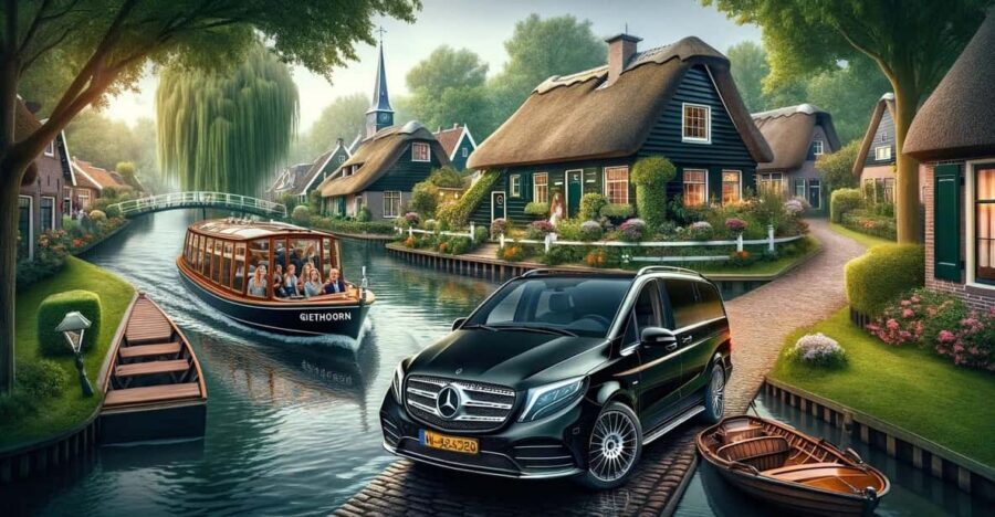 Amsterdam: Explore Giethoorn in a Private Tour with Driver - Walking Giethoorn: canals, bridges, and thatched roofs up close