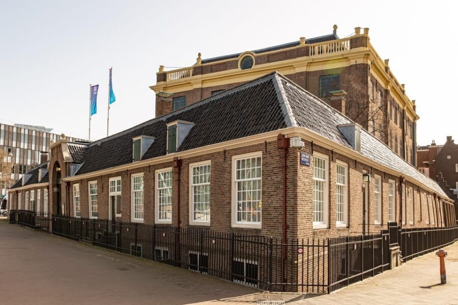 Amsterdam: Guided Anne Frank Small-Group Walking Tour - Portuguese Synagogue from the outside: why this stop matters