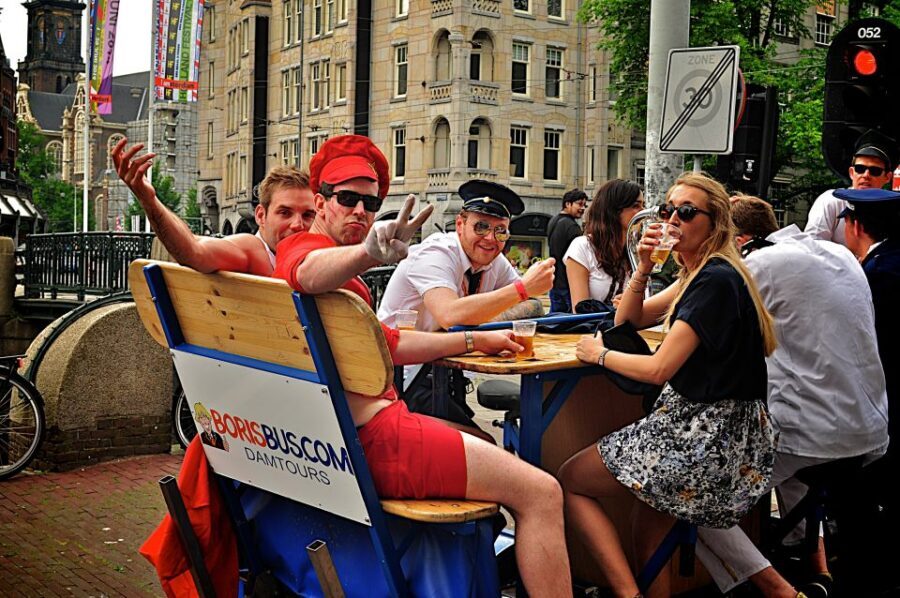 Amsterdam: Guided Beer Bike or Prosecco Bike Tour - Meeting Point in Amsterdam: Rhôneweg 1 Under the Train Viaduct