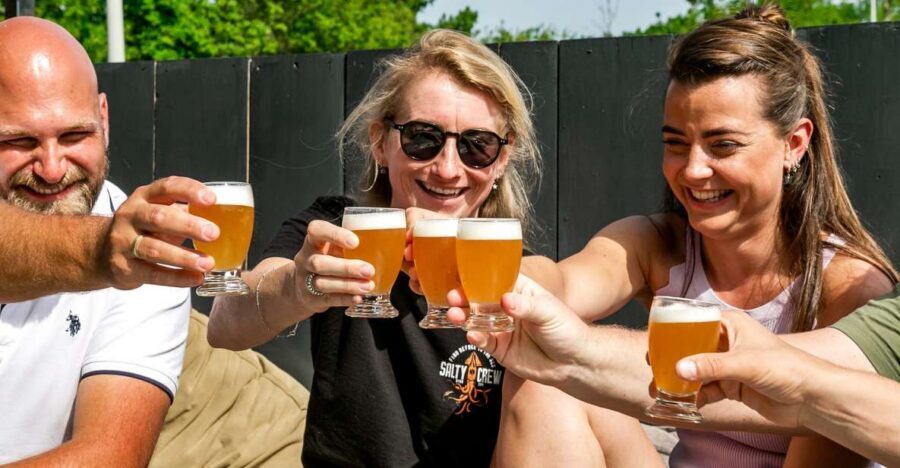 Amsterdam: Guided Craft Beer Brewery Bus Tour with Tastings - How the tastings are portioned (and how to pace yourself)