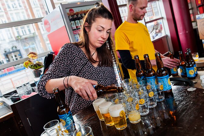 Amsterdam Guided Craft Beer Tasting with Cheese & Sausauge - The tasting flow: how five Dutch beers typically get served