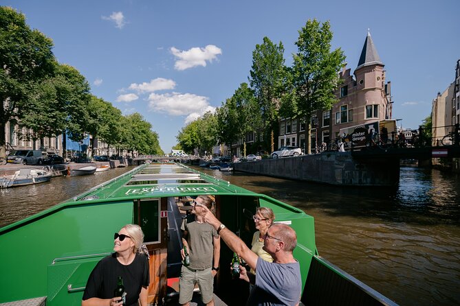 Amsterdam Heineken Cruise with 1 Heineken, Snacks, Live Guide - Westerkerk from the canals: a Renaissance church with real details
