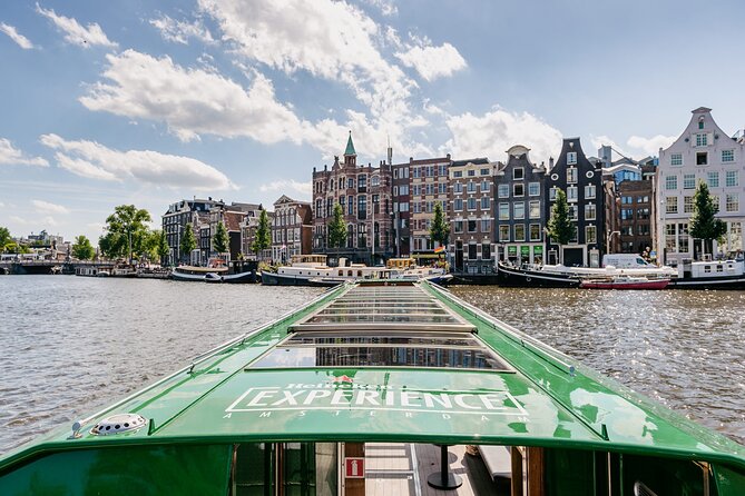 Amsterdam Heineken Cruise with 1 Heineken, Snacks, Live Guide - A’DAM Lookout and the UNESCO canal vibe