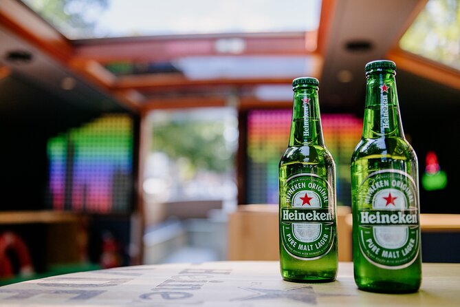Amsterdam Heineken Cruise with 1 Heineken, Snacks, Live Guide - The canal cruise route: how the guide turns views into context