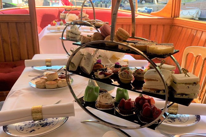 Amsterdam: High Tea Cruise - A Sunday high tea ritual on a historic salon boat