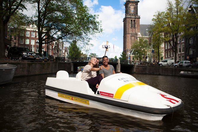 Amsterdam Independent Sightseeing by Pedal Boat - Key takeaways before you pedal