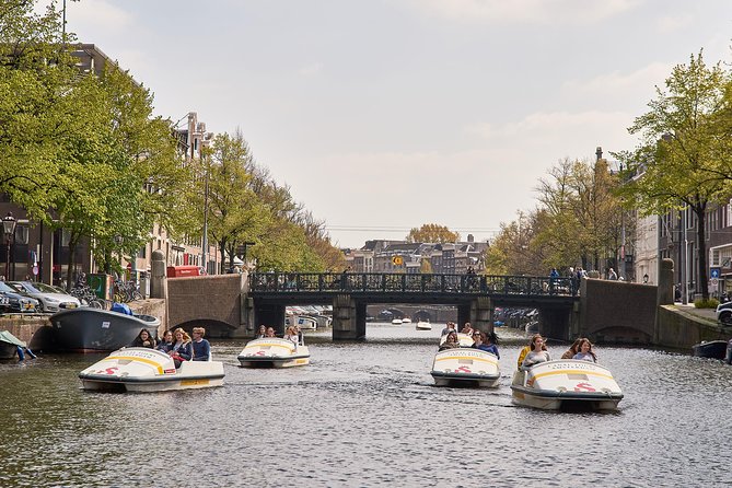 Amsterdam Independent Sightseeing by Pedal Boat - What makes an Amsterdam pedal boat different from other canal tours