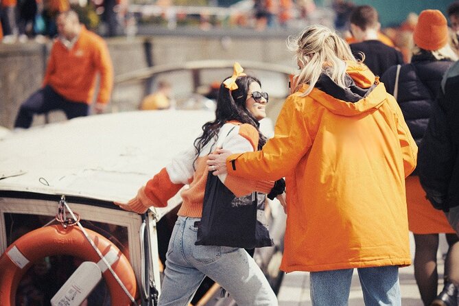 Amsterdam King’s Day Boat Party with Unlimited Drinks 2026 - Group size and atmosphere: max 50 keeps it social