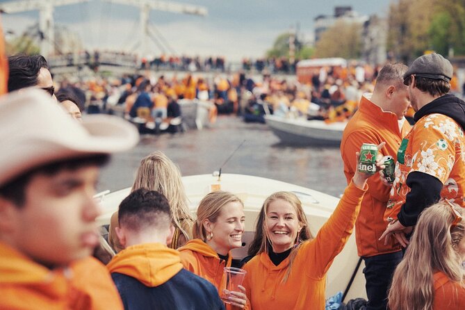 Amsterdam King’s Day Boat Party with Unlimited Drinks 2026 - Where you meet: Piet Heinkade makes it easy to start