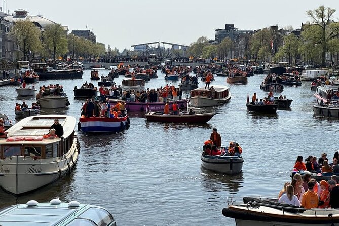 Amsterdam: Kingsday Party Cruise including Drinks - Multiple departure times: picking the best slot for your day