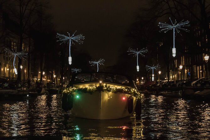 Amsterdam Light Festival: Canal Cruise + Snack & Unlimited Drinks - The Light Festival Cruise: Imagine Beyond From the Water