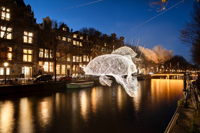 Amsterdam Light Festival Canal Cruise + Unlimited Drinks Option - The 75-minute Light Festival cruise: what the ride is like