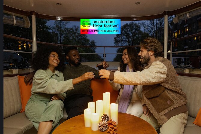 Amsterdam Light Festival: Cruise Unlimited Drinks & Bite option - Key things to know before you board