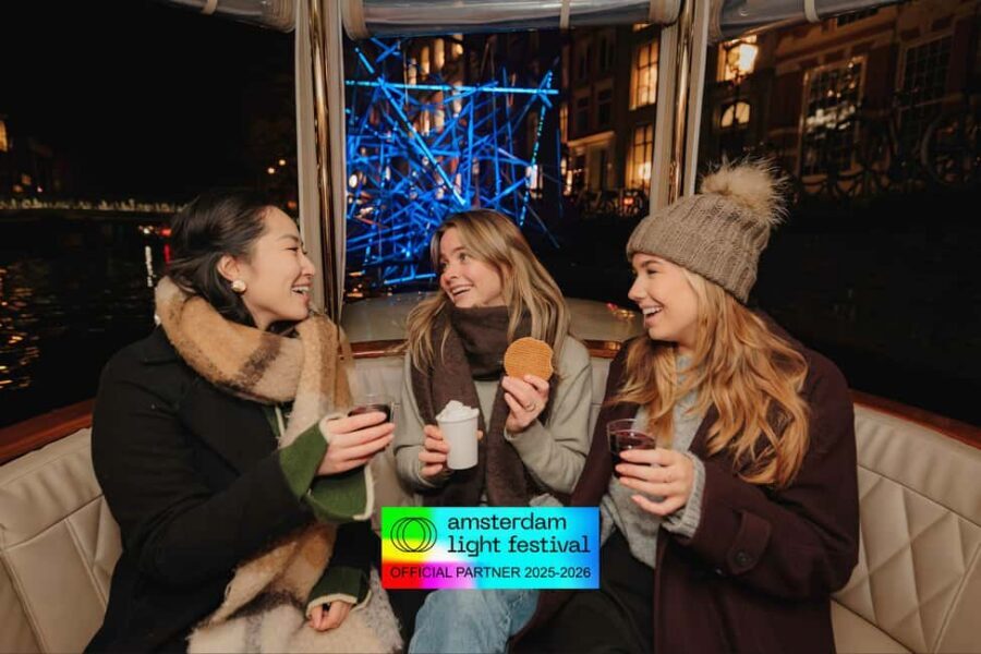 Amsterdam: Light Festival Heated Cruise + Hot Choco + Snack - Why Amsterdam’s Light Festival feels different from a canal boat