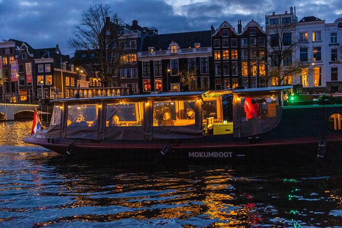 Amsterdam: Light Festival Open Boat - Unl. Drinks Option - Price and What $33.11 Really Buys You