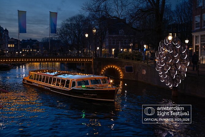 Amsterdam Light Festival Tour in German | Including Drinks - Duration, group size, and the value math