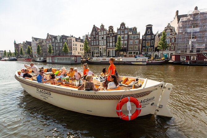 Amsterdam Luxury Canal Cruise + Unlimited Drinks & Bites option - Amstel and Magere Brug: The Skinny Bridge Moment