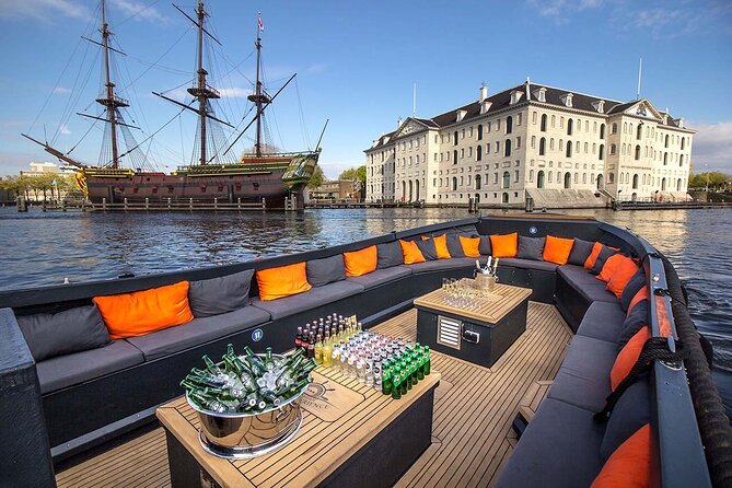 Amsterdam Luxury Canal Cruise + Unlimited Drinks & Bites option - Bridges, Bloemenmarkt, and Leidseplein: Your Mid-Cruise Photo Plan