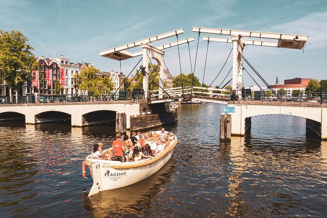 Amsterdam Luxury Canal Cruise + Unlimited Drinks & Bites option - Rijksmuseum From the Water: The View Is the Point