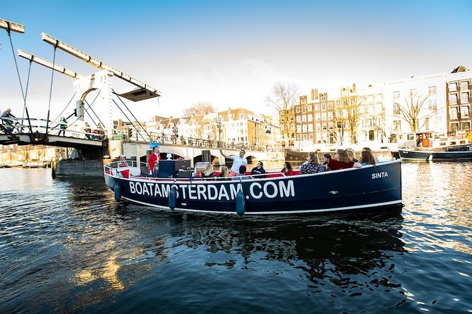 Amsterdam Open Boat Cruise with Live Guide and Two Drinks - Two Drinks, Small Group Energy, and the Pace You’ll Actually Like