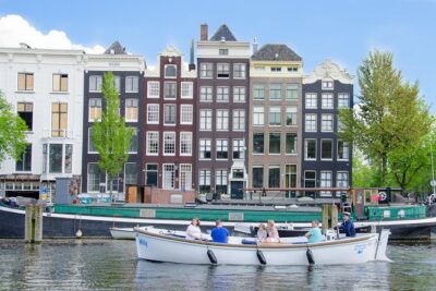 Amsterdam Open Boat Sightseeing Canal Cruise - Stop-by-stop route: from Westerkerk to canal ring sights